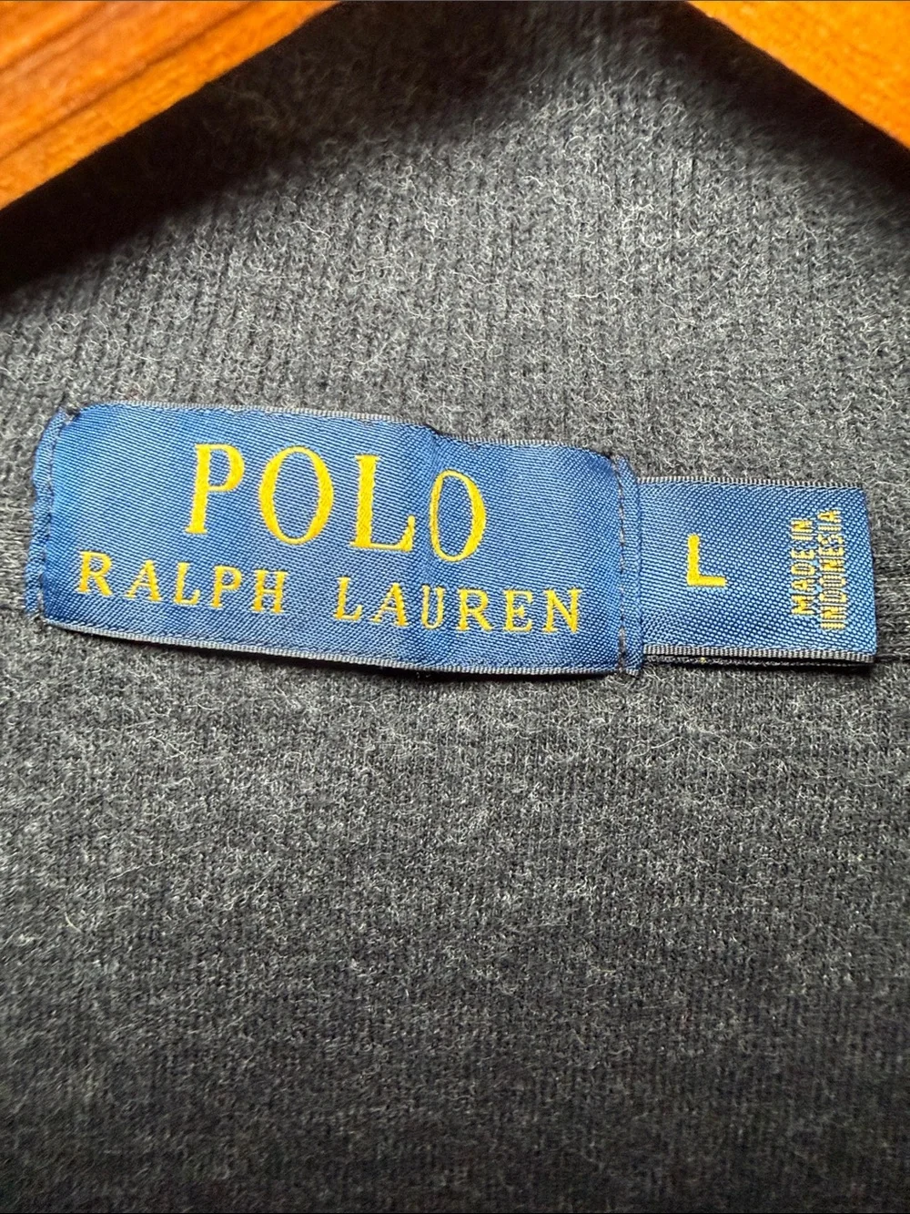 Polo Ralph Lauren Men's Estate-Rob Quarter Zip Pullover Large